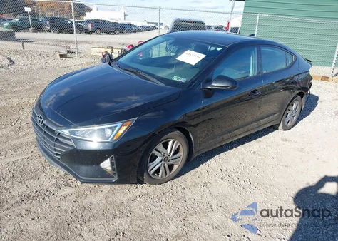 2020 Hyundai Elantra Sel из США, поврежденный, VIN 5NPD84LF1LH507112